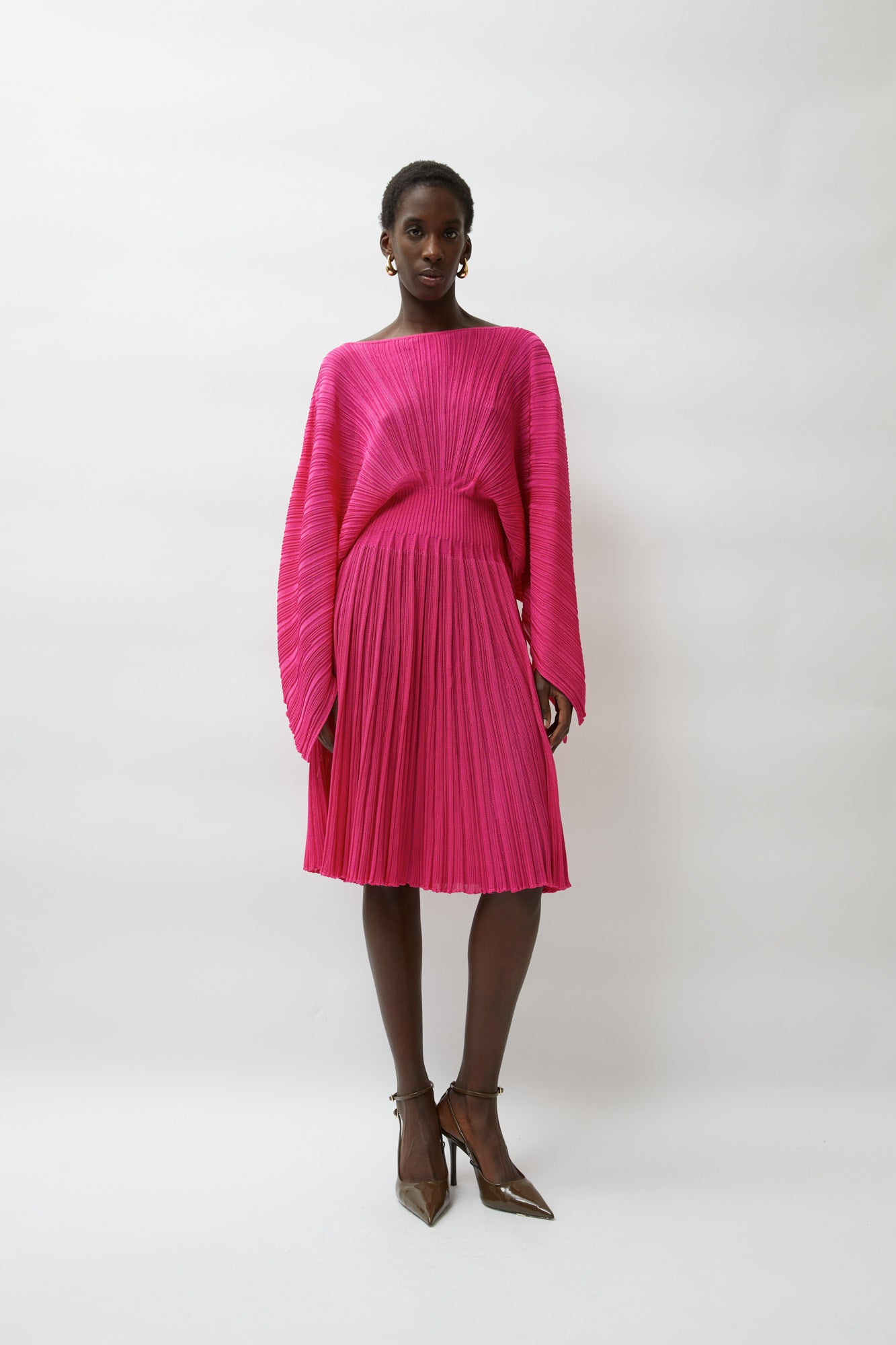 SEVERINA DRESS FUCHSIA