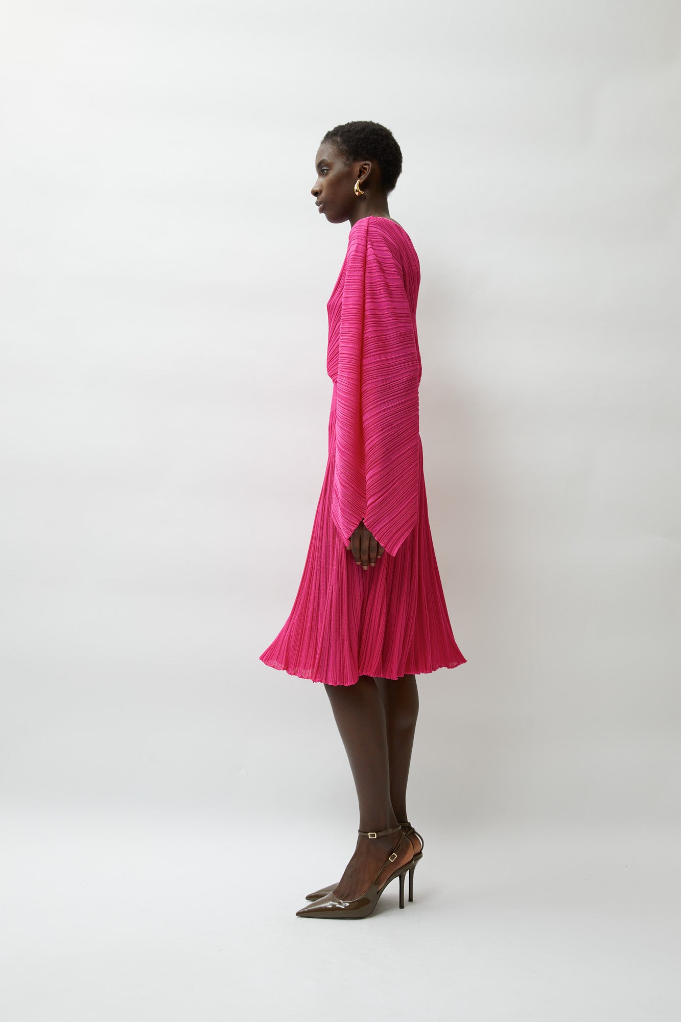 SEVERINA DRESS FUCHSIA