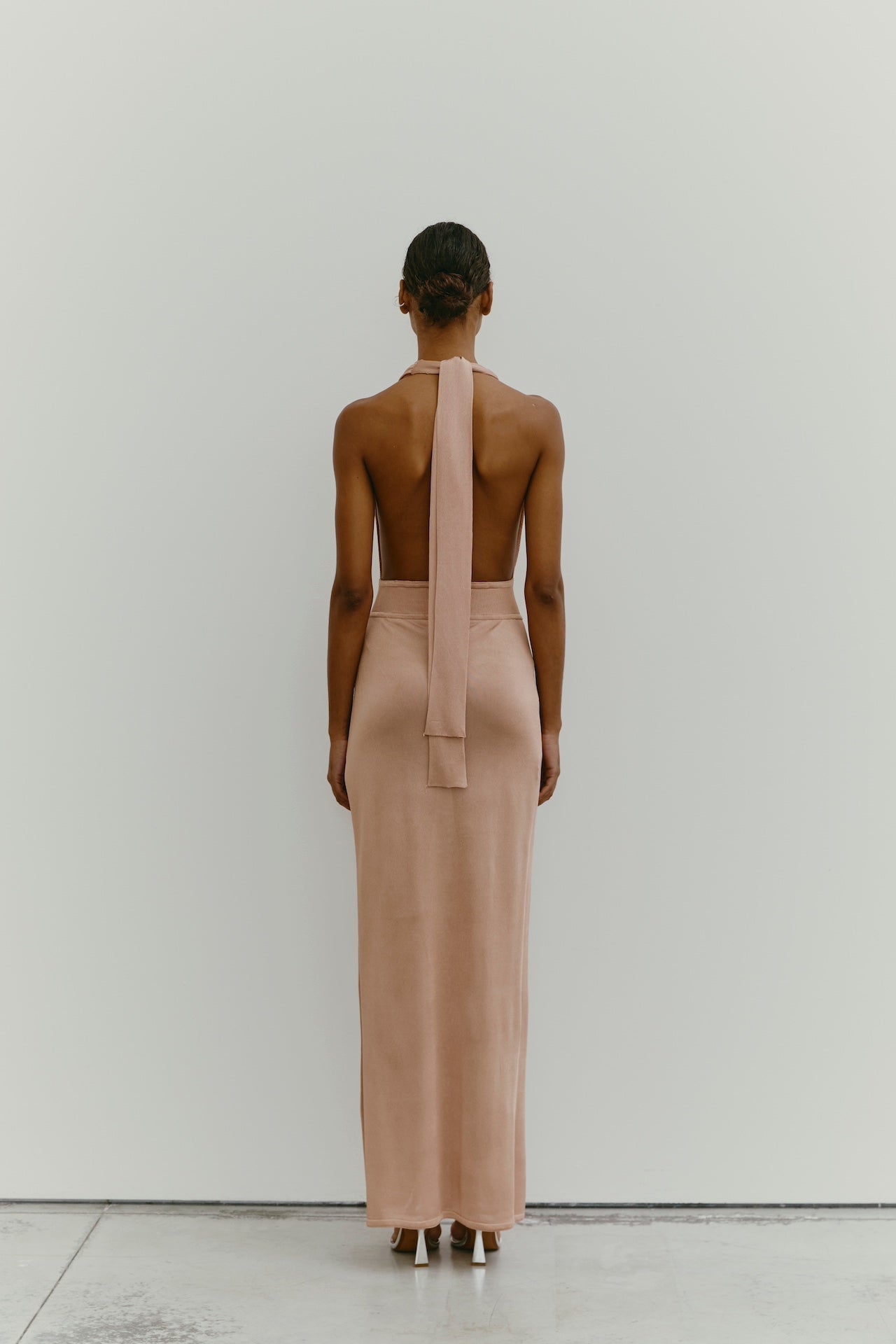 KALYPSO DRESS NUDE