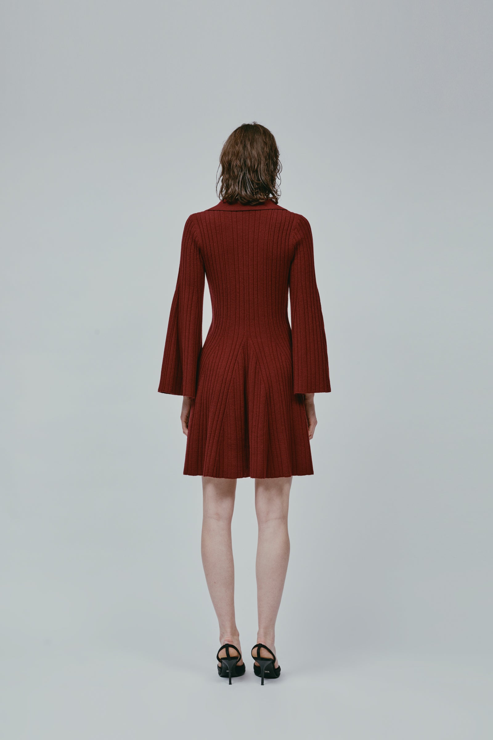 HESTER	SKATER DRESS 11 AMARANTH